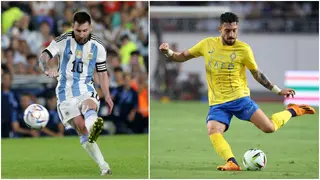 Alex Telles: Ex Man United star opens Al Nassr goal scoring account with Messi like freekick