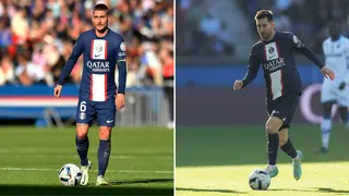 Marco Verratti Celebrates With Lionel Messi After Kylian Mbappé Scores for Paris Saint-Germain; Video