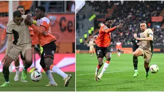 Nathaniel Adjei: Ghana Defender 'Embarrassed' By Mbappe During Lorient Clash Expected Challenge