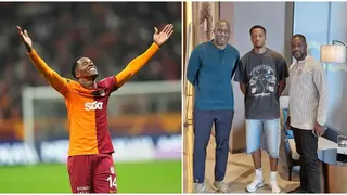 Wilfried Zaha: Ivory Coast Coach Emerse Fae Meets Galatasaray Star Over National Team Return