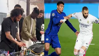Video of Real Madrid players creating music beats ahead of crucial UCL quarter finals against Chelsea drops