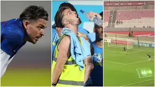 Jack Grealish put through grueling running drills in England's win over Malta