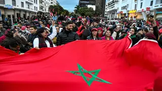 Moroccans rejoice at reaching World Cup last 16