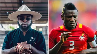 Asamoah Gyan: Ghanaian Rapper Manifest Eulogizes Legendary Striker on Retirement