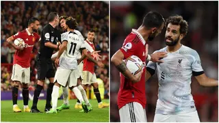 Man United vs Liverpool: Bruno Fernandes refuses to give Salah ball after conceding goal in viral moment