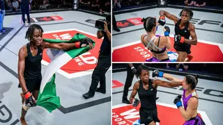 Nigeria’s Juliet Ukah Defeats South Africa’s Crystal Van Wyk at EFC 102