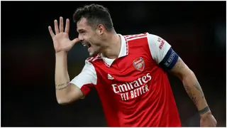 Xhaka: Arsenal star fulfils promise to daughter in Europa League ouster