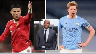 Ex-Man City Star 'Attacks' Ronaldo For His 'Coward Challenge' On De Bruyne During Manchester Derby