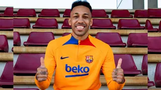 Aubameyang sends motivational message to Barcelona fans after completing transfer from Arsenal