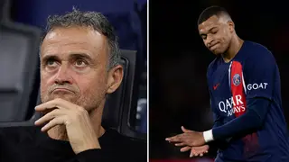 Luis Enrique unhappy with Kylian Mbappe despite hattrick in PSG's victory
