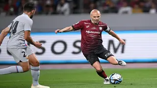 Iniesta plays last game for Japan's Vissel Kobe