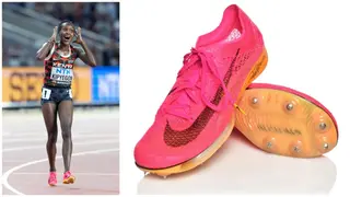 Faith Kipyegon: Kenyan Champion Donates Pink Championship-Winning Boots to Museum of World Athletics