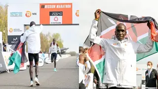 Eliud Kipchoge Back to Winning Ways as Marathon Icon Cruises to Victory at NN Mission Marathon