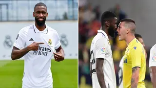 Cadiz supporters throw objects at Real Madrid defender Antonio Rudiger; Video