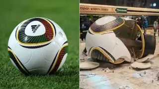 Video Shows 2010 FIFA World Cup Jabulani Replica Ball Being Destroyed in Protests