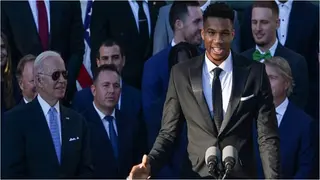 NBA Champion From Nigerian Descent Visits Biden as the US President Hails his Journey From Nigeria