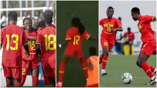 Video: Black Queens Midfielder Achiaa Anasthesia Hits 'Siuu' in 7-0 Demolishing of Rwanda