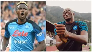 Victor Osimhen Returns to Napoli, Gets Rousing Ovation From Fans During Training