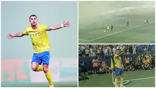 Cristiano Ronaldo Scores Wonderful Goal ‘Under Smoke’ for Al Nassr Against Al Ahli