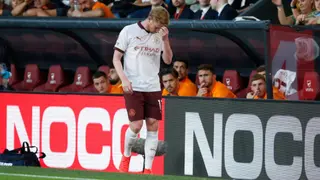 Pep Guardiola delivers worrying injury update on De Bruyne