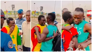 Sadio Mane Has Local Senegalese Football Fan in Tears After Meeting in Dakar, Video