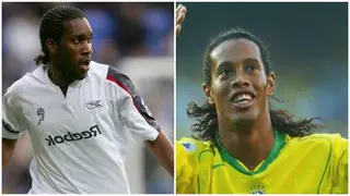 Ronaldinho Blames Okocha for Making a Move to Premier League in 2002