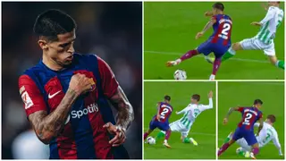 Joao Cancelo embarras Real Betis defender with filthy skill, scores wonder goal