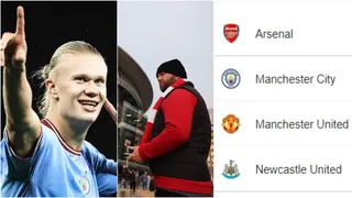 Fan begs Haaland to allow Arsenal to win the title in hilarious tweet