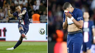 Kylian Mbappé scores beautiful goal for Paris Saint Germain, then misses simple chance from close range; Video