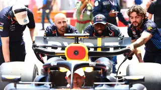 Springbok Captain Siya Kolisi Rubs Shoulders With Red Bull Racing Team at Monaco Formula 1 Race