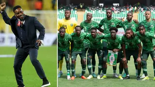 Super Eagles Players Serenade Okocha With Song Ahead of AFCON Clash Against Ivory Coast: Video
