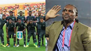 Super Eagles legend Kanu Nwankwo reacts following Super Eagles qualification for AFCON 2021 Round of 16