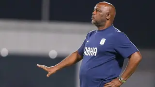 Pitso Mosimane: Kaizer Chiefs Target to Learn Abha Club’s Relegation Fate in Saudi Pro League