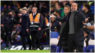 Chelsea 4:4 Man City: Mauricio Pochettino snubs Pep Guardiola, rushes to confront ref at full time