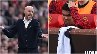 Erik Ten Hag Explains Why He Subbed Off Casemiro During Man United's Hard Fought Win Over Brentford