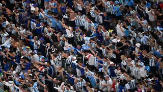 Argentina revel in 'home' support at World Cup