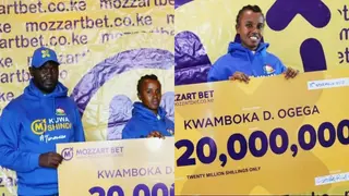 Lady Luck as Nakuru Man Wins KSh 20m Jackpot after Using Wife's 50 Bob, Phone to Bet