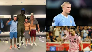 Mamadou Ndiaye Makes Haaland ‘Look Like Messi’ As He Towers Over Man City Star in Viral Photo