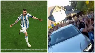 World Cup 2022: Messi Meets Thousands of Fans Outside Rosario’s Home