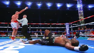 WBC Champion Tyson Fury Bows Out in Style After Knocking Out Dillian Whyte To Remain Unbeaten