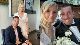 Top Premier League Star Marries His Wife for the 2nd Time in 2 Years After Euro 2020 Exploits