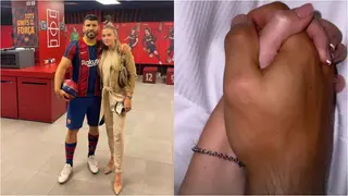 Sergio Aguero’s Lover Ends Break-Up Rumours with Emotional Post from Hospital Following His Heart Condition