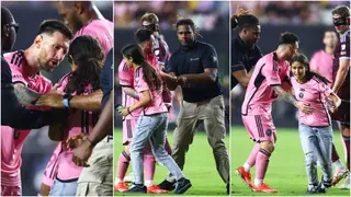Lionel Messi: Inter Miami star praised after protecting pitch invader from stewards