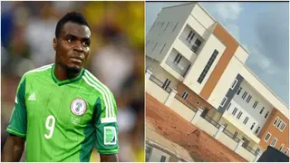 Super Eagles legend put smiles on people's faces as he builds hospital