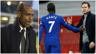 Ex-Nigerian star Sunday Oliseh 'dumbfounded' after Frank Lampard played Kante out of position against Arsenal