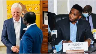 FECAFOOT President Samuel Eto'o Absent as Cameroon Sports Minister Unveils New Coach March Brys