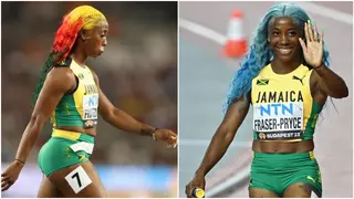 Shelly-Ann Fraser-Pryce escapes serious injury