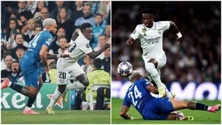 Footage of Vinicius Junior roasting Reece James during Real Madrid vs Chelsea tie goes viral