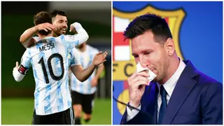 Sergio Aguero opens up on Lionel Messi’s contract situation at Barcelona before he joined PSG