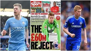 Kevin De Bruyne: Man City star aims subtle dig at magazine that branded him 'Chelsea reject' 7 years ago